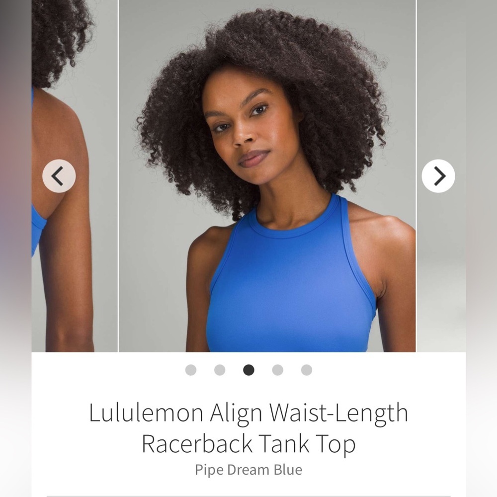 Lululemon Athletica Blue Racerback Tank Top - Picture 10 of 12